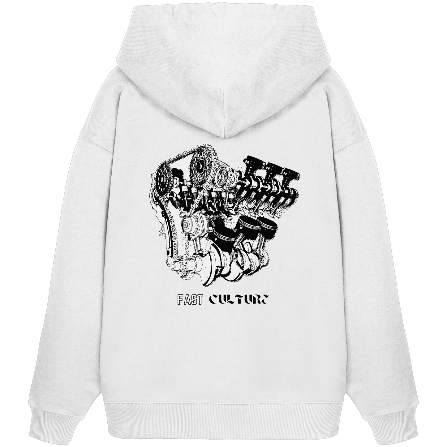 V6 STYLE - Organic Oversize Hoodie