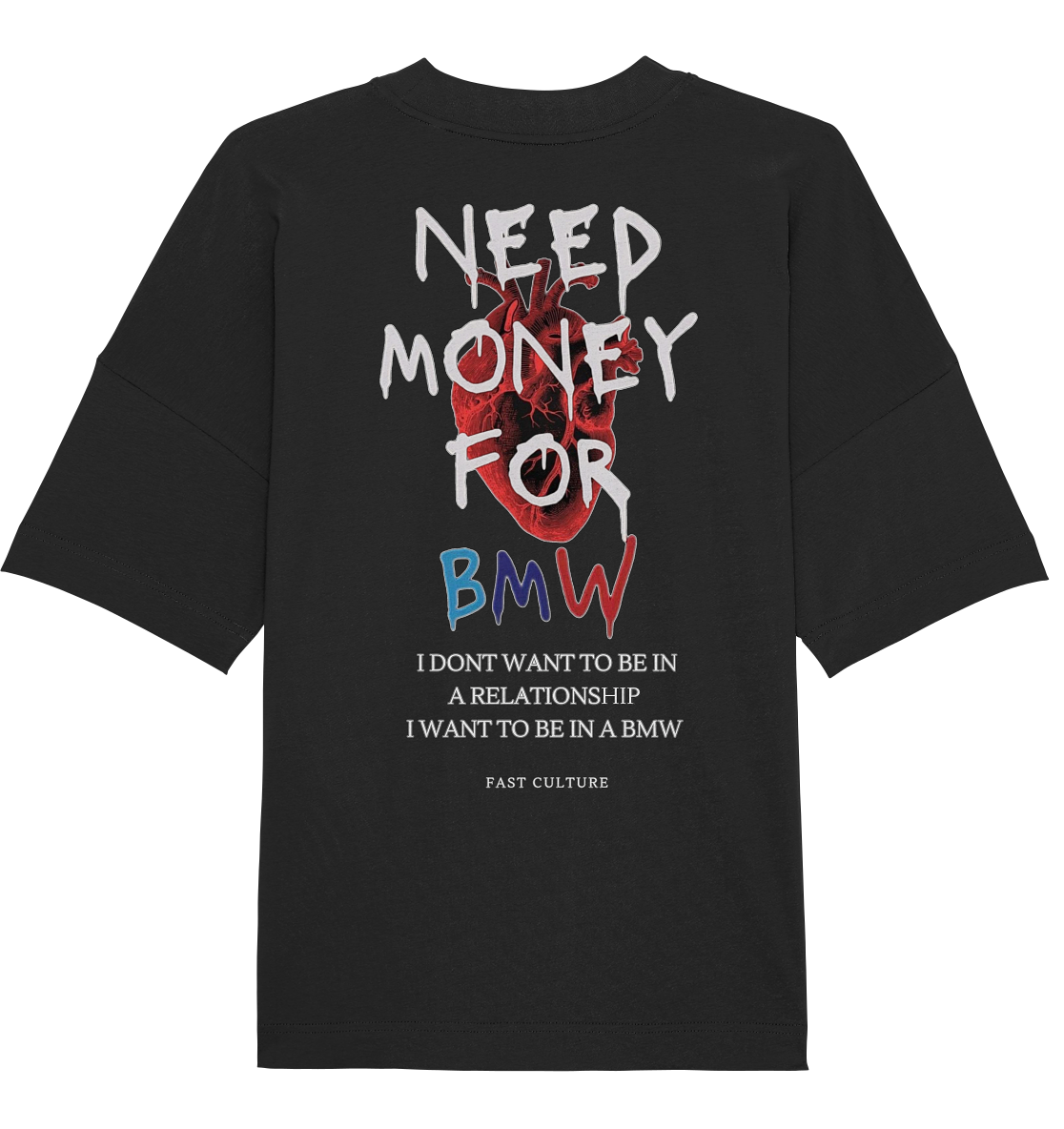 HEART FAST CULTURE - Organic Oversize Shirt