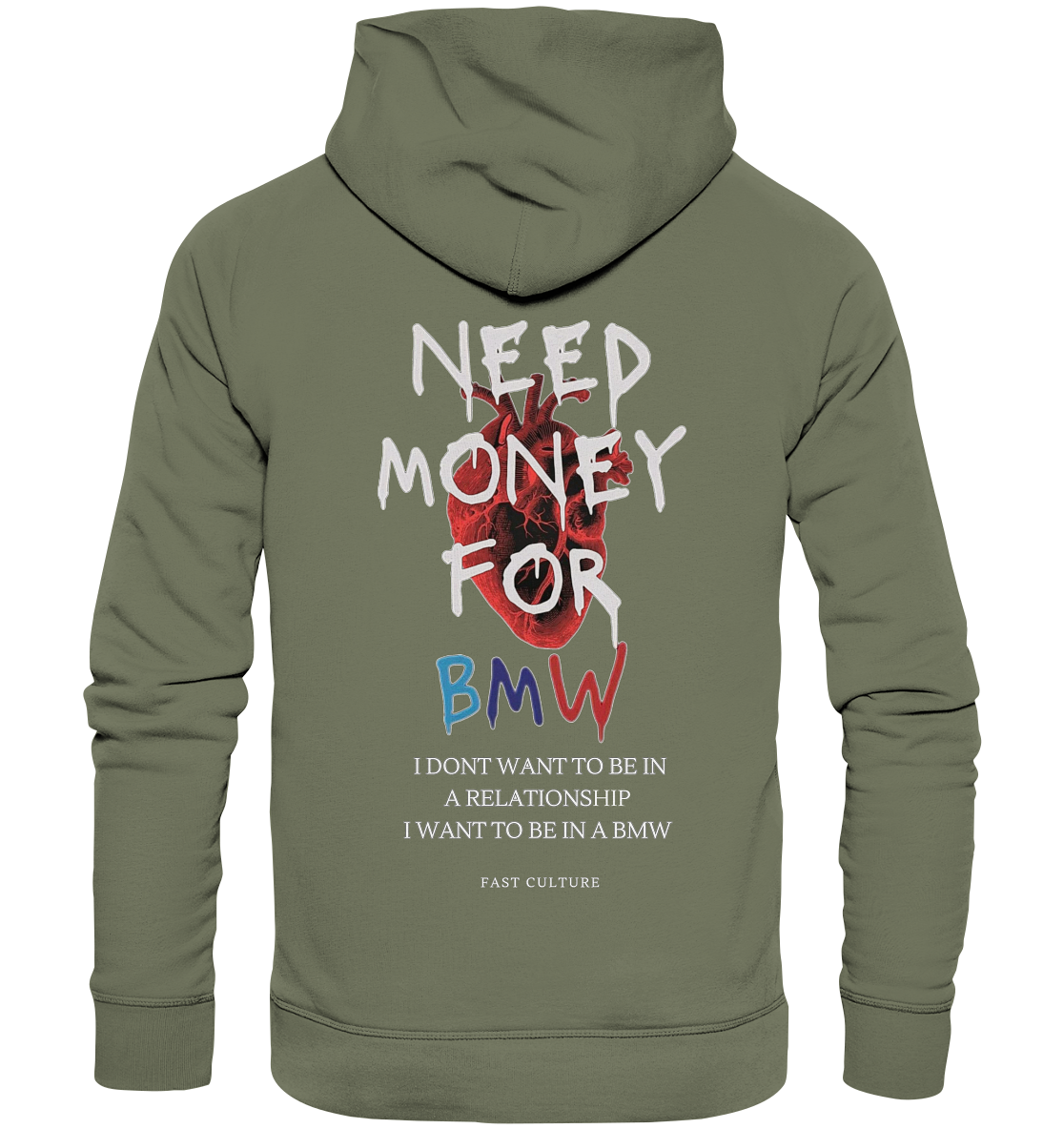 HEART FAST CULTURE - Premium Unisex Hoodie