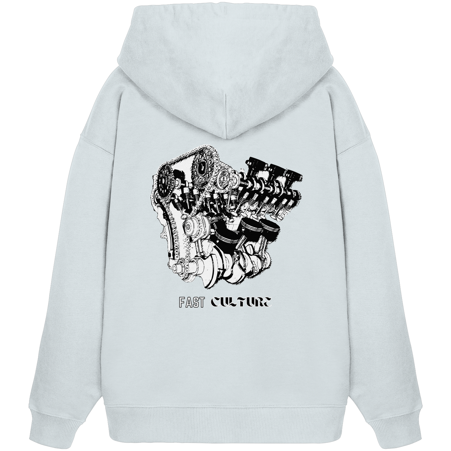 V6 STYLE - Organic Oversize Hoodie